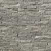 Msi Sage Green Splitface Ledger Panel 6 in.  X 24 in.  Natural Quartzite Wall Tile, 6PK ZOR-PNL-0128